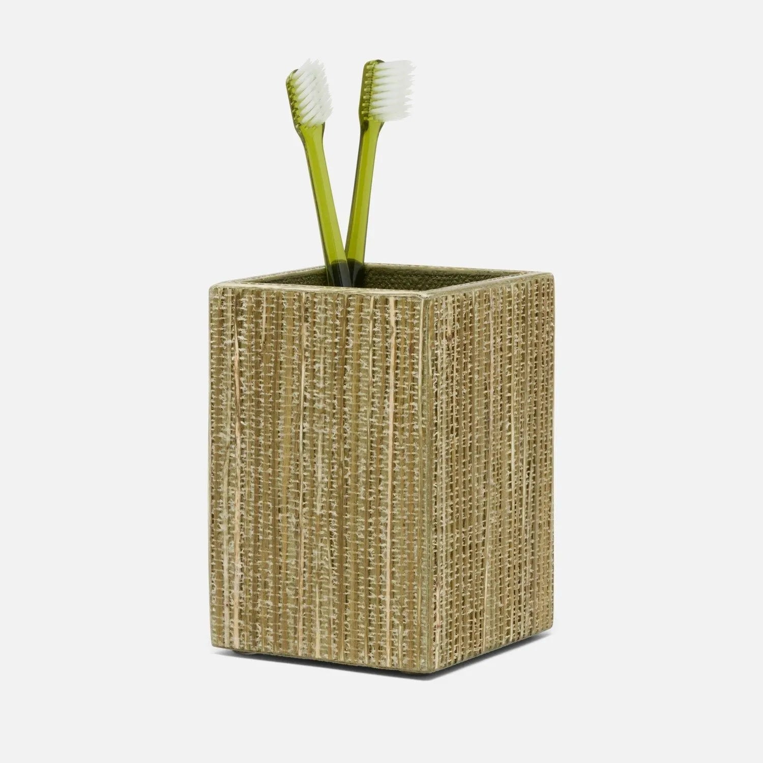 Pigeon and Poodle - PP007077 - Sumter Brush Holder - Sumter - Natural Hemp