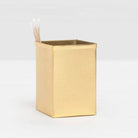 Pigeon and Poodle PP001483 Tiset Brush Holder in Gold Etched Stainless Steel