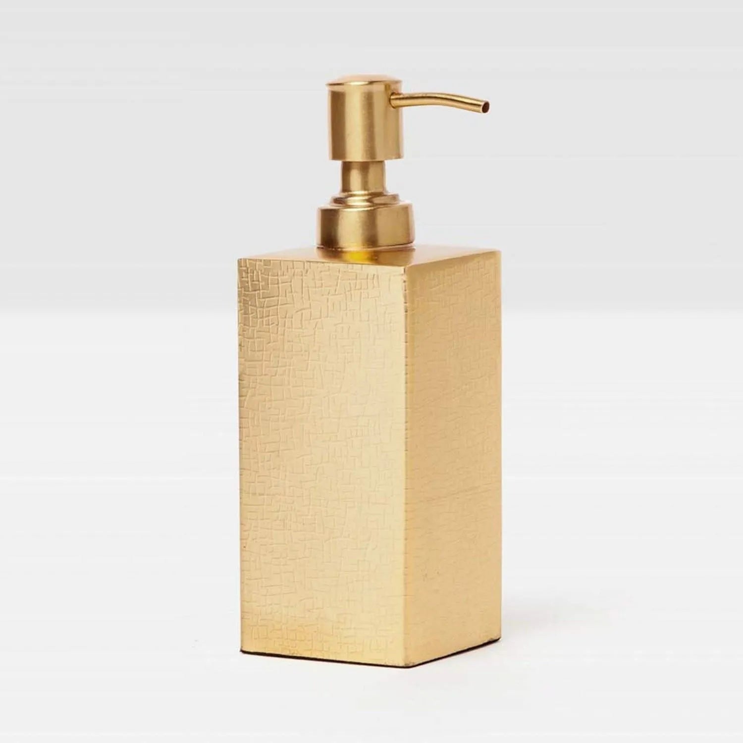 Pigeon and Poodle - PP001486 - Tiset Soap Pump - Tiset - Gold Etched Stainless Steel