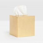 Pigeon and Poodle PP001487 Tiset Tissue Box in Gold Etched Stainless Steel