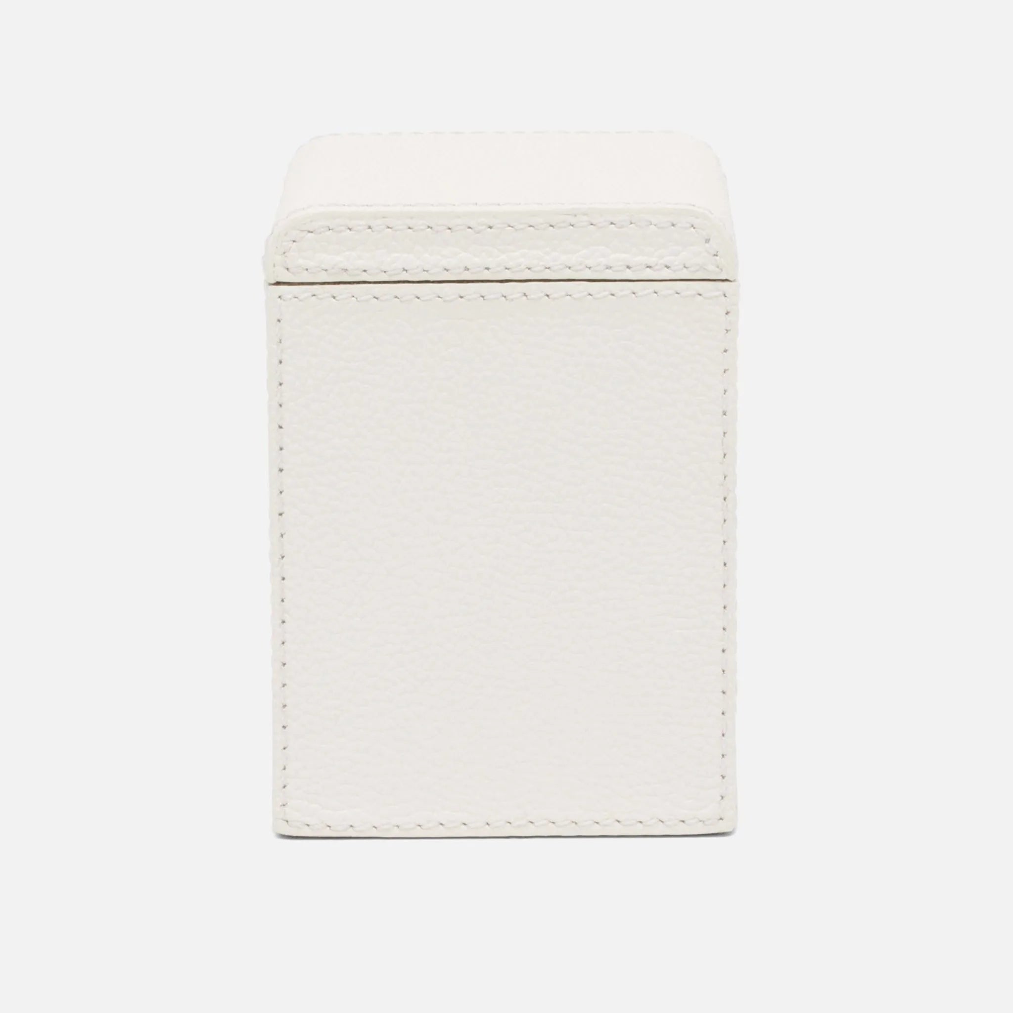 Pigeon and Poodle - PP005705 - Victoria Canister - Victoria - White Full-Grain Leather