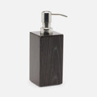 Pigeon and Poodle - PP005917 - Westerly Soap Pump - Westerly - Dark Oak Veneer