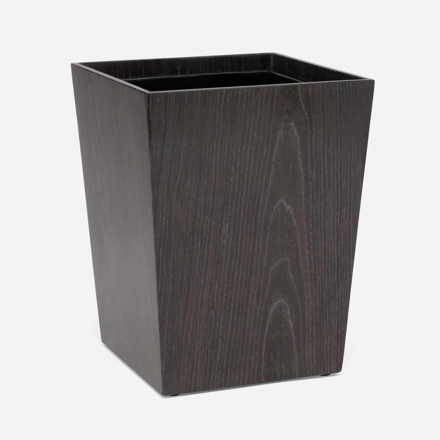 Pigeon and Poodle - PP005921 - Westerly Wastebasket - Westerly - Dark Oak Veneer