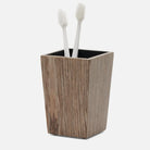 Pigeon and Poodle - PP005932 - Westerly Brush Holder - Westerly - Oak Veneer