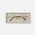 Pigeon and Poodle - PP006473 - Decorah Eyeglass Holder - Decorah - Light Gray-G Full-Grain Leather