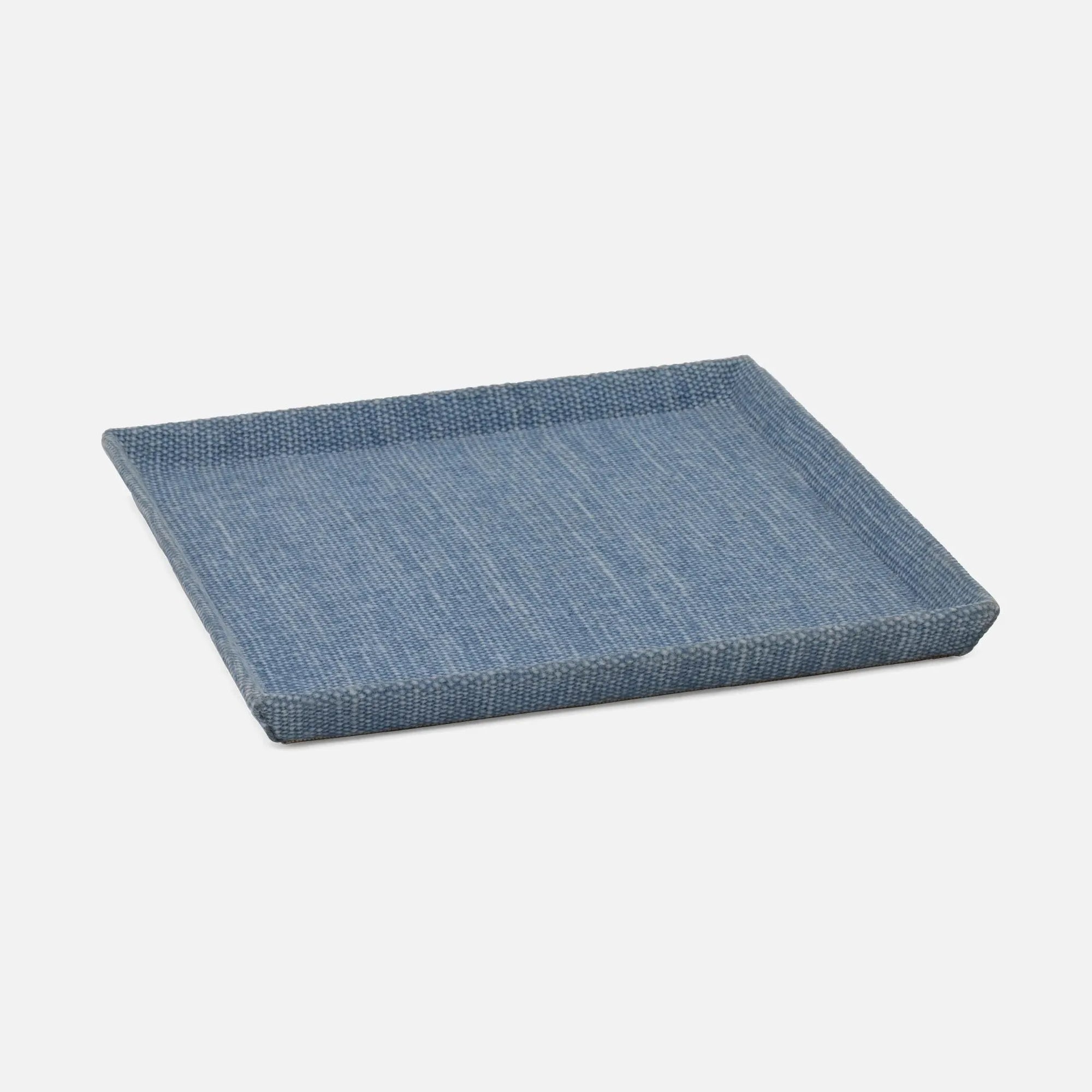 Pigeon and Poodle - PP005589 - Dresden Trays - Dresden - Light Blue Cotton Jute