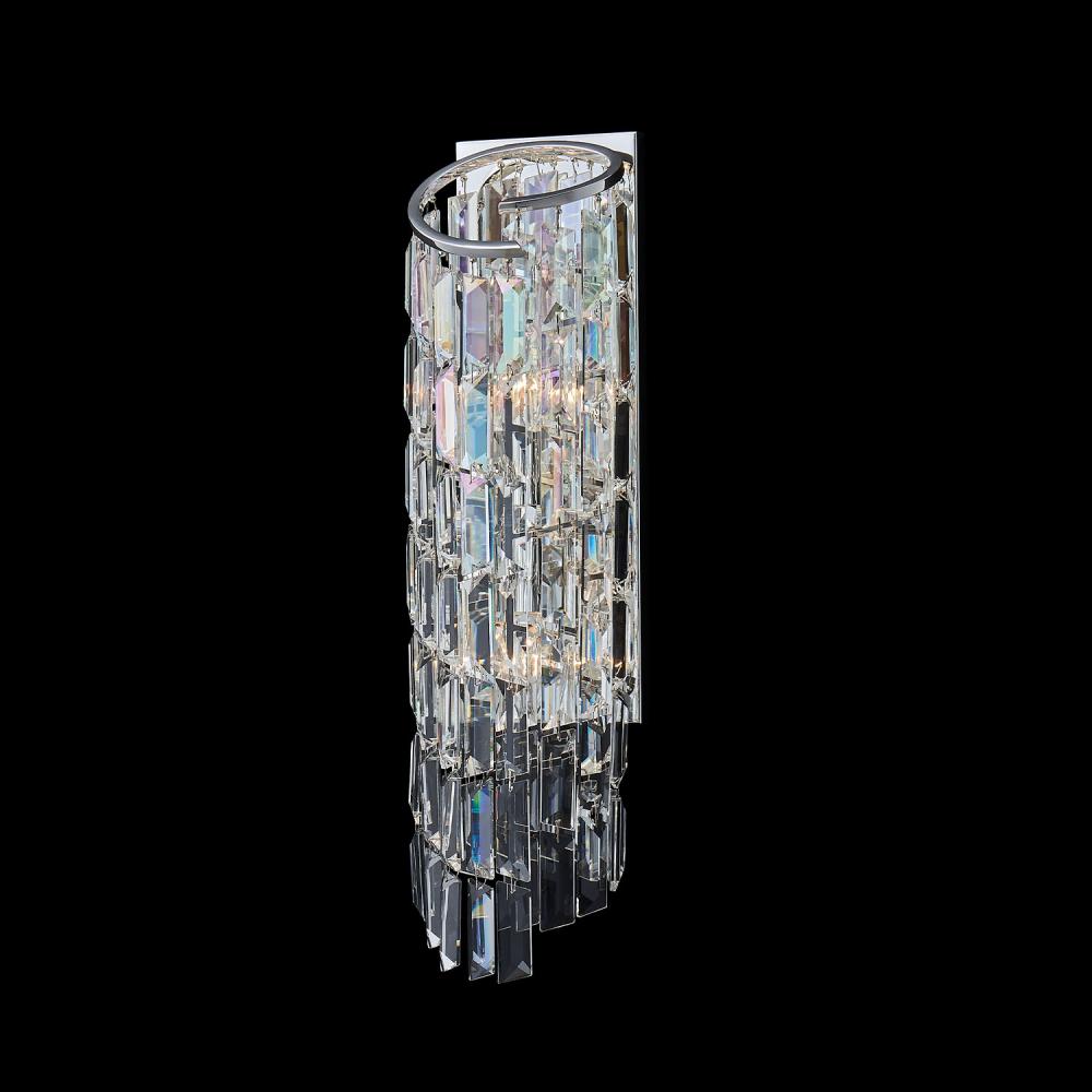 Allegri 041721-014-FR001 Vortice Wall Sconce in Polished Silver