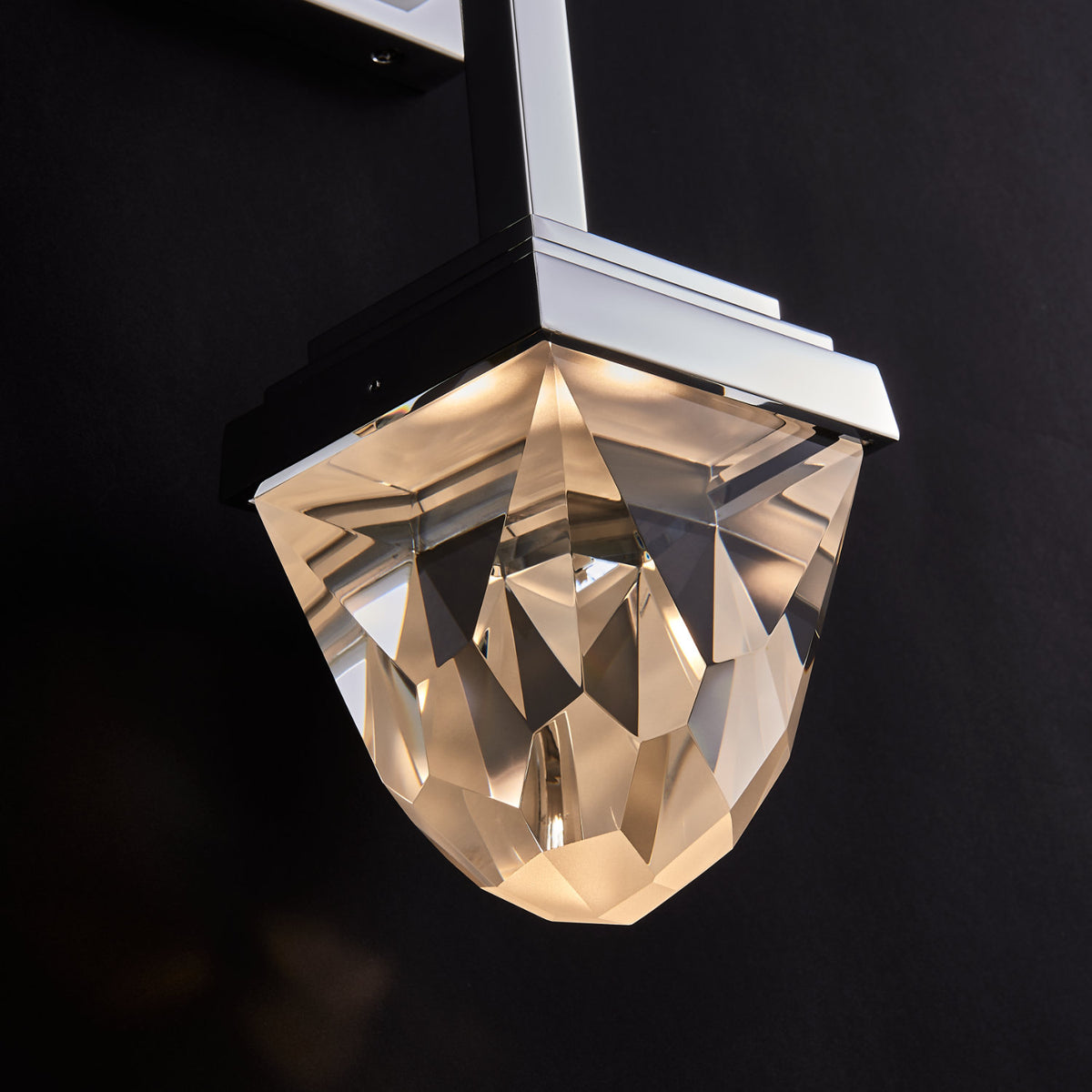 Allegri 043521-014-FR001 Taglio LED Wall Sconce in Polished Silver