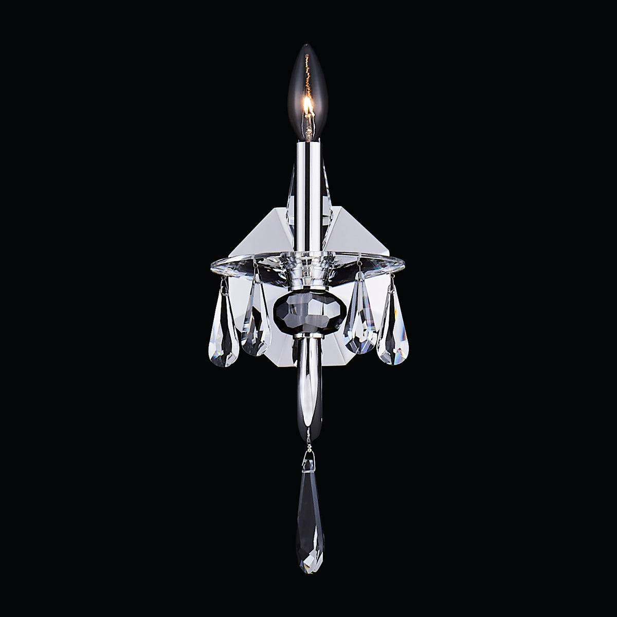 Allegri 046121-014-FR001 Passo Wall Sconce in Polished Silver