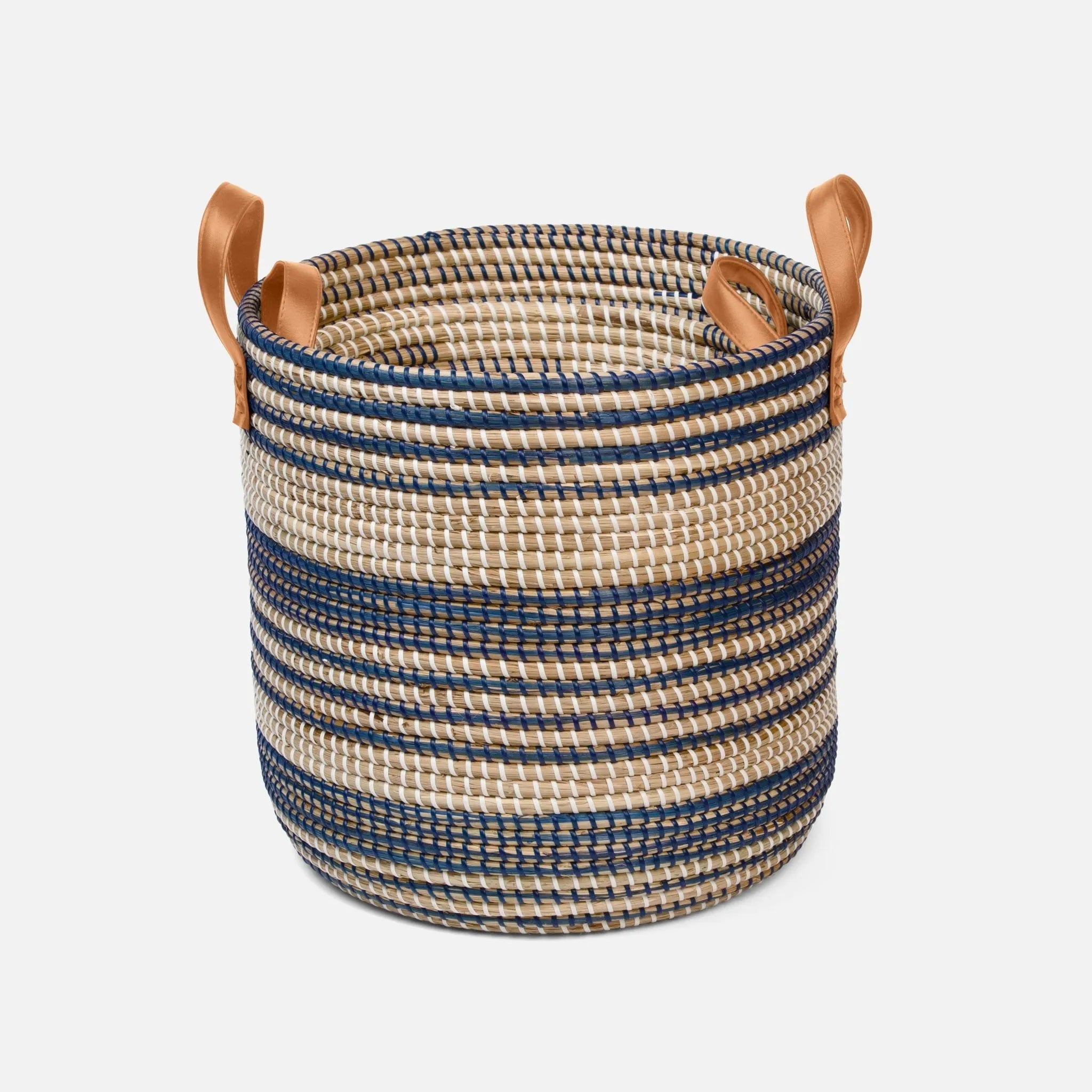 Pigeon and Poodle - PP006026 - Olinda Basket - Olinda - Black/Natural Seagrass