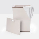 Pigeon and Poodle - PP002450 - Raleigh Hamper - Raleigh - French Gray Faux Raffia