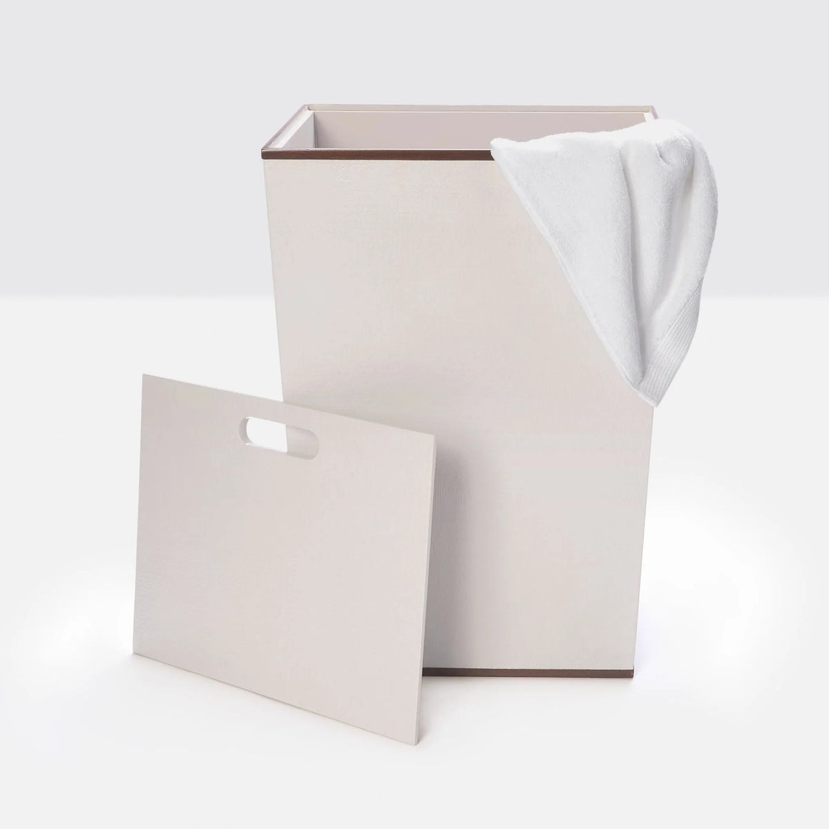 Pigeon and Poodle - PP002450 - Raleigh Hamper - Raleigh - French Gray Faux Raffia