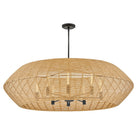 Hinkley Lighting 40386BLK-CML Luca Drum Chandelier in Black