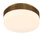 Eurofase 49913-019 Purgos LED Flush Mount in Antique Brass