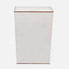 Pigeon and Poodle - PP005970 - Northwich Hamper - Northwich - Blanc Realistic Faux Shagreen