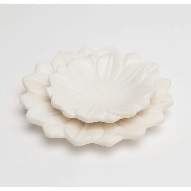 Assiettes sculptées à la main Vidalia