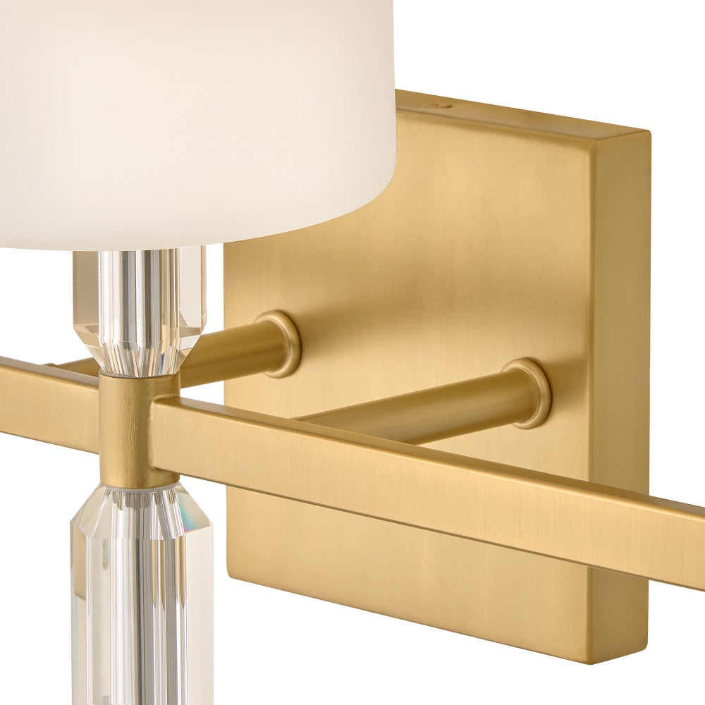 Hinkley Lighting 57613LCB Anika Vanity in Lacquered Brass