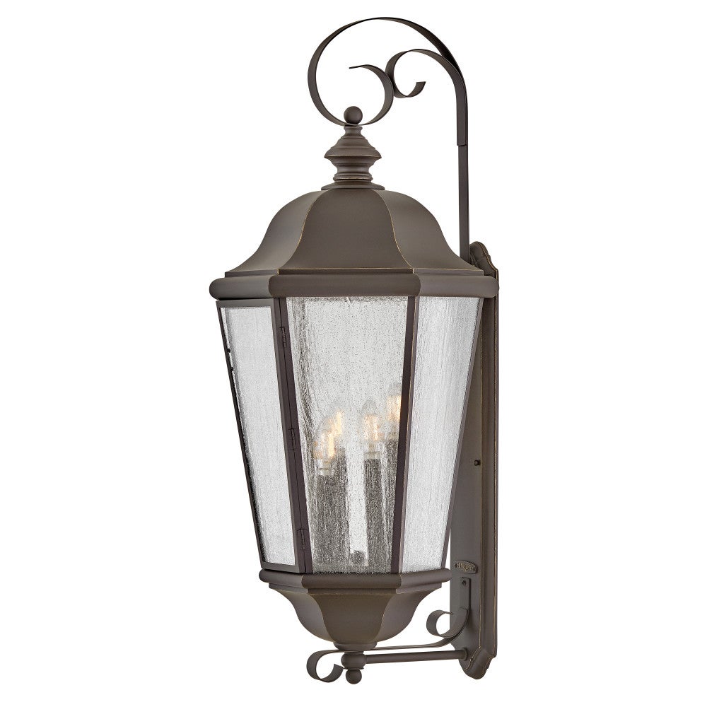 Lanterne murale Hinkley Lighting Edgewater 1679OZ en bronze huilé