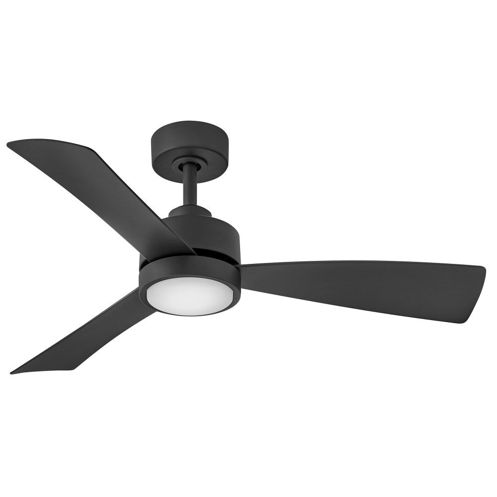 Hinkley Lighting 905744FMB-LWD Iver LED Smart Fan in Matte Black