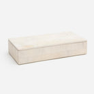 Pigeon and Poodle - PP002702 - Miri Corn Husk Box - Miri - Cream Corn Husk