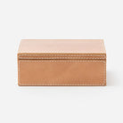 Pigeon and Poodle - PP002603 - Selby Leather Box - Selby - Aged Camel Full-Grain Leather