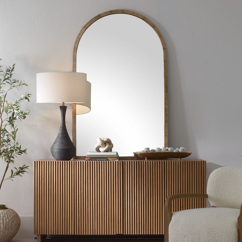 Miroir de l'arche de la sacristie