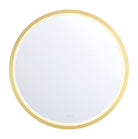 Miroir rond LED Artell Eurofase 48977-012, couleur or
