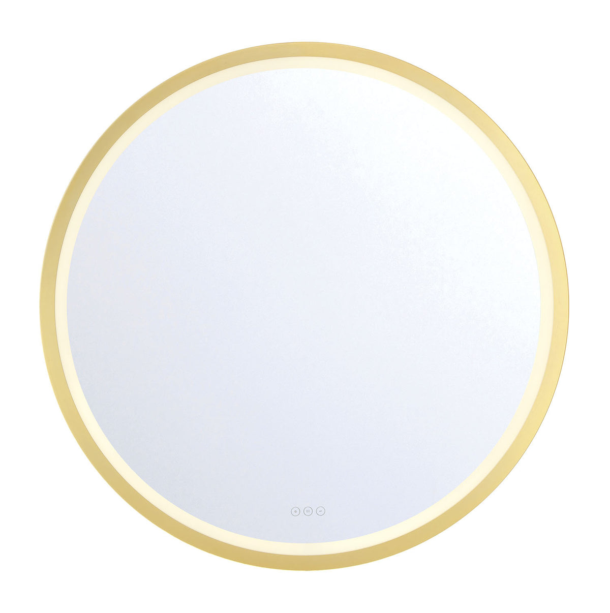 Miroir rond LED Artell Eurofase 48977-012, couleur or