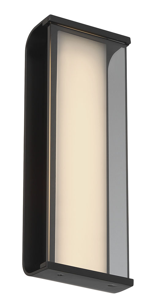 Eurofase 50111-015 Dulton LED Outdoor Wall Sconce in Matte Black