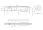Eurofase 50051-038 Lucent 3-CCT LED pour salle de bain, couleur or