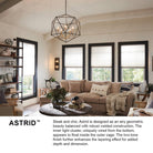 Hinkley Lighting 3025MM Astrid Open Frame Chandelier in Metallic Matte Bronze