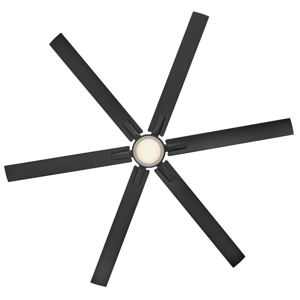 Hinkley Lighting 910566FMB-LWD Valor LED Smart Fan in Matte Black