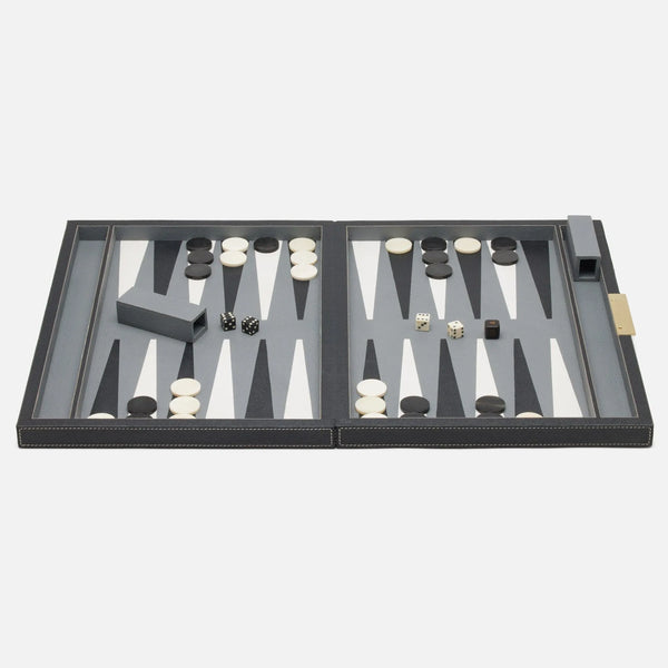 Coffret de jeu de backgammon Sebina