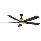 Éclairage intelligent LED Bodin 906564FHB-LDD de Hinkley Lighting Ventilateur  en laiton Heritage