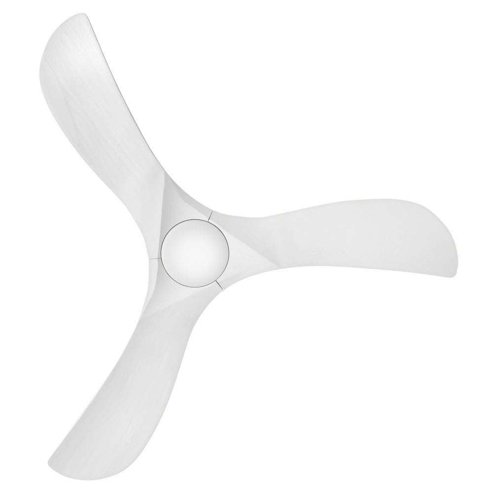 Luminaire intelligent à DEL Hinkley Lighting 903856FWW-LDD Swell Ventilateur  en blanc mat