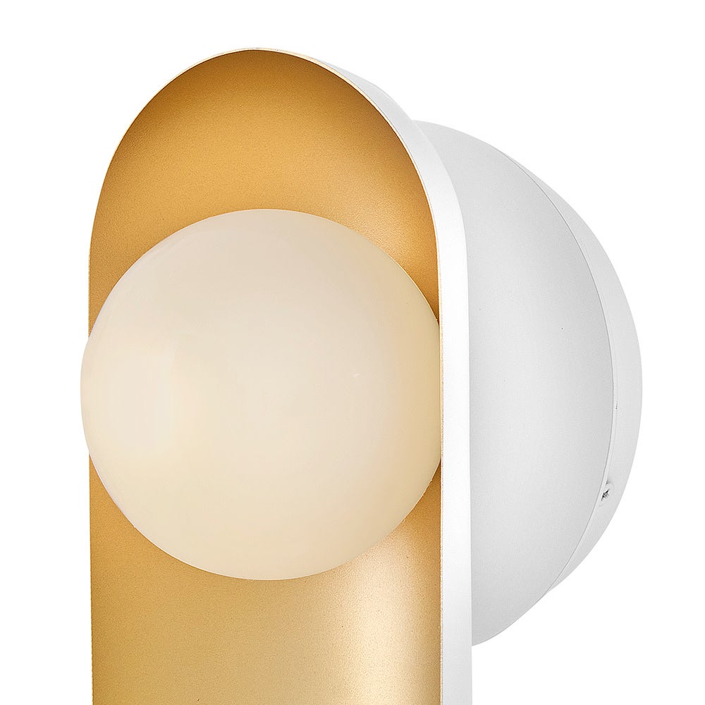 Lark 84230SO Zuri Wall Sconce in Satin Off-White