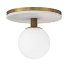 Eurofase 50186-013 Carnagie LED Plafonnier en laiton antique