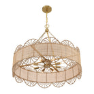 Savoy House 1-1412-8-322 Shawnee Chandelier in Warm Brass