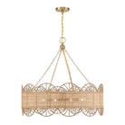 Savoy House 1-1412-8-322 Shawnee Chandelier in Warm Brass