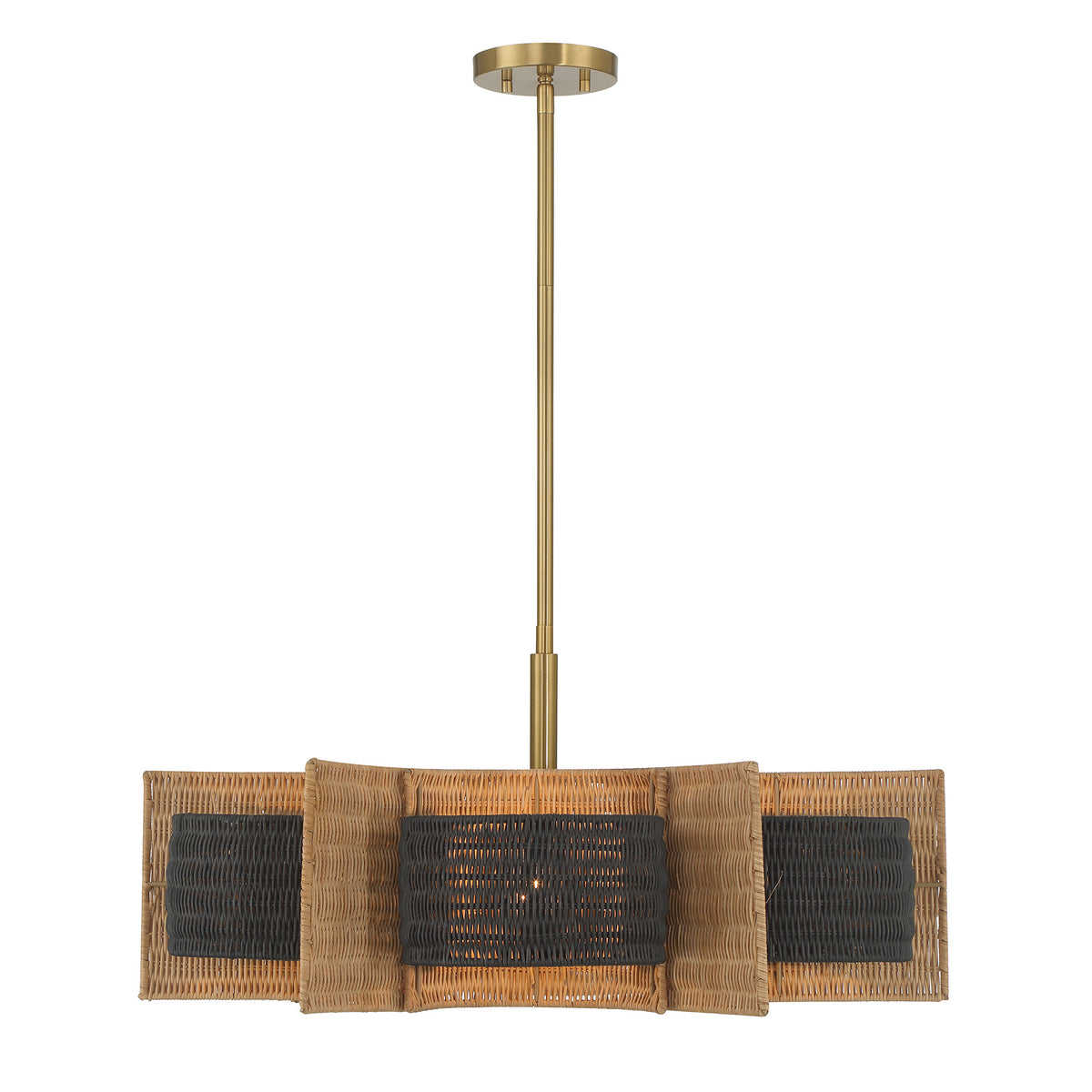 Savoy House 1-1466-6-322 Espacio Chandelier in Warm Brass