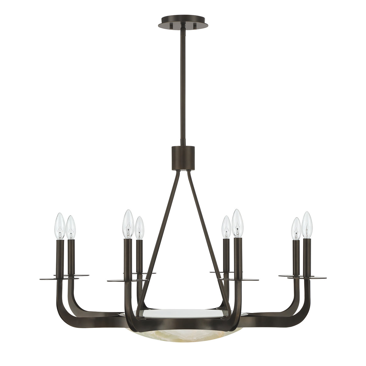 Savoy House 1-1487-9-15 Salford Chandelier in Mediterranean Bronze