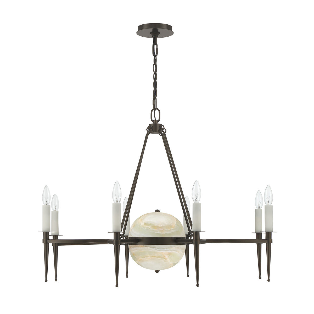 Savoy House 1-1488-10-15 Sanger Chandelier in Mediterranean Bronze