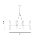 Savoy House 1-1488-10-15 Sanger Chandelier in Mediterranean Bronze