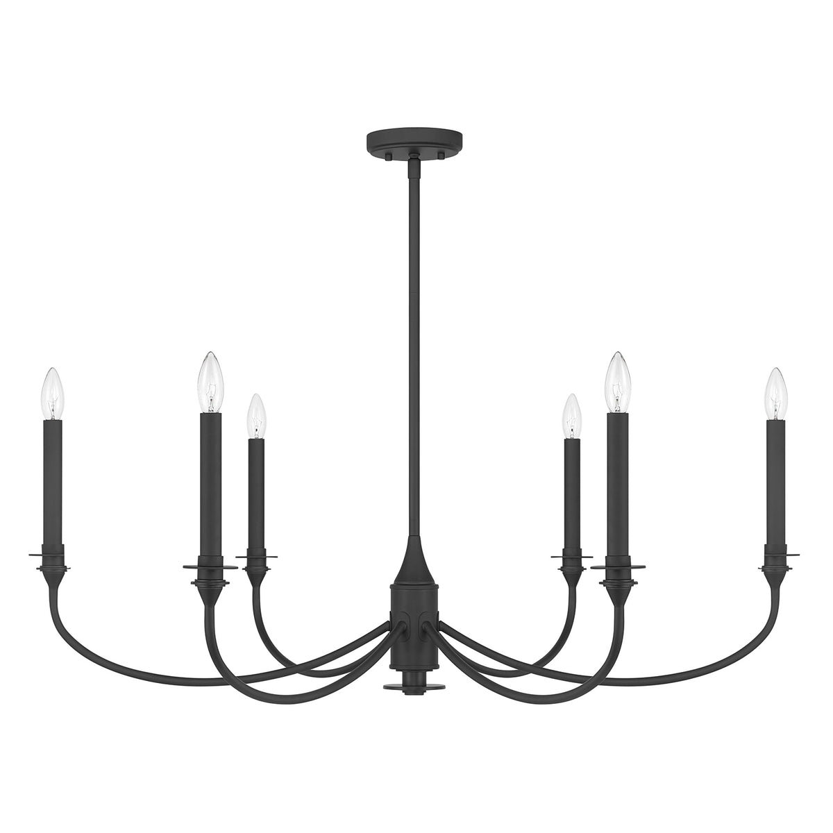 Savoy House 1-1500-6-89 Coventry Chandelier in Matte Black