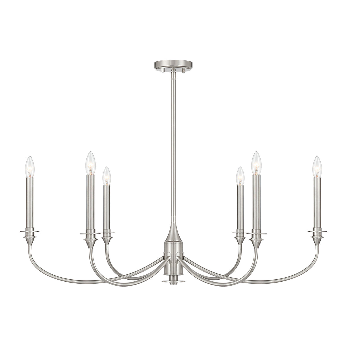 Savoy House 1-1500-6-SN Coventry Chandelier in Satin Nickel