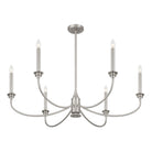Savoy House 1-1500-6-SN Coventry Chandelier in Satin Nickel