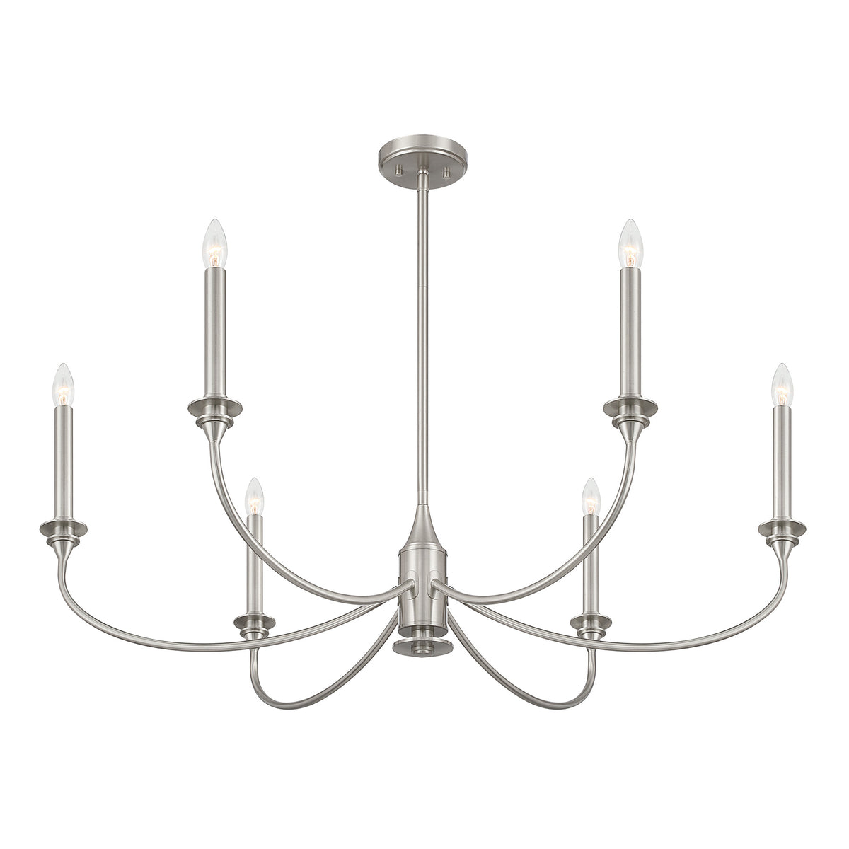 Savoy House 1-1500-6-SN Coventry Chandelier in Satin Nickel
