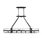 Savoy House 1-1852-10-89 Hudson Oval Suspendu en noir mat