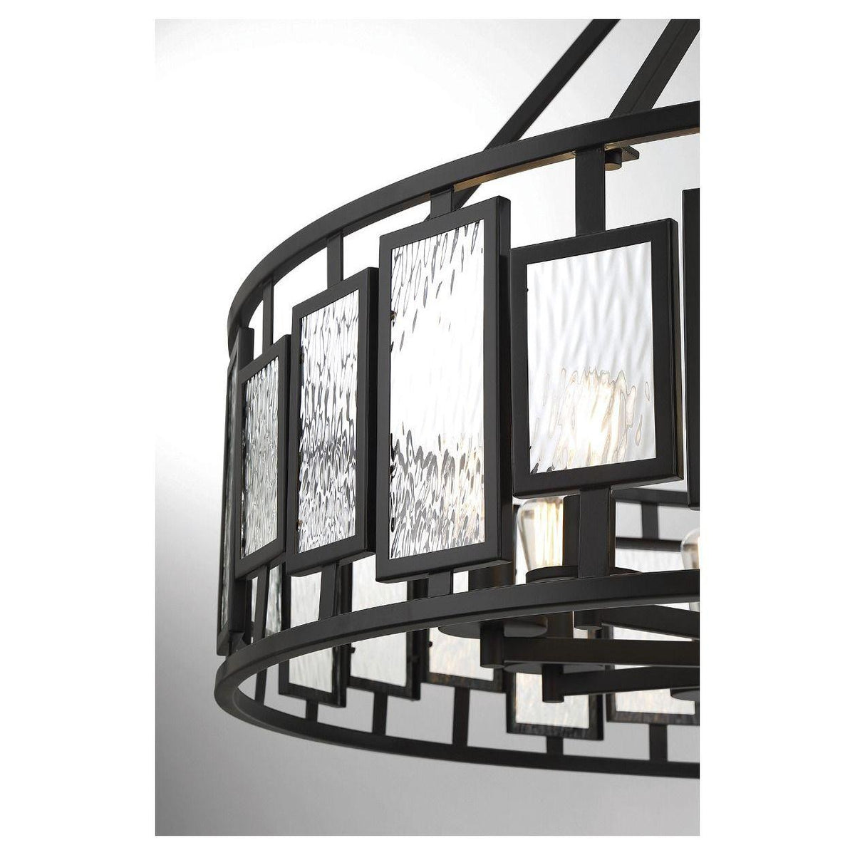 Savoy House - Deandre 10-Light Chandelier in Matte Black | OVERSTOCK - 1-1943-10-89-OS | Montreal Lighting & Hardware