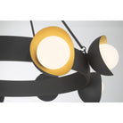 Savoy House 1-2411-8-343 Pierson Chandelier in Black Cashmere and True Gold